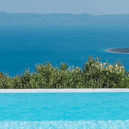 Sea View With Tennis Court - Dvori Sv Jurja Villa Jelsa (Hvar)